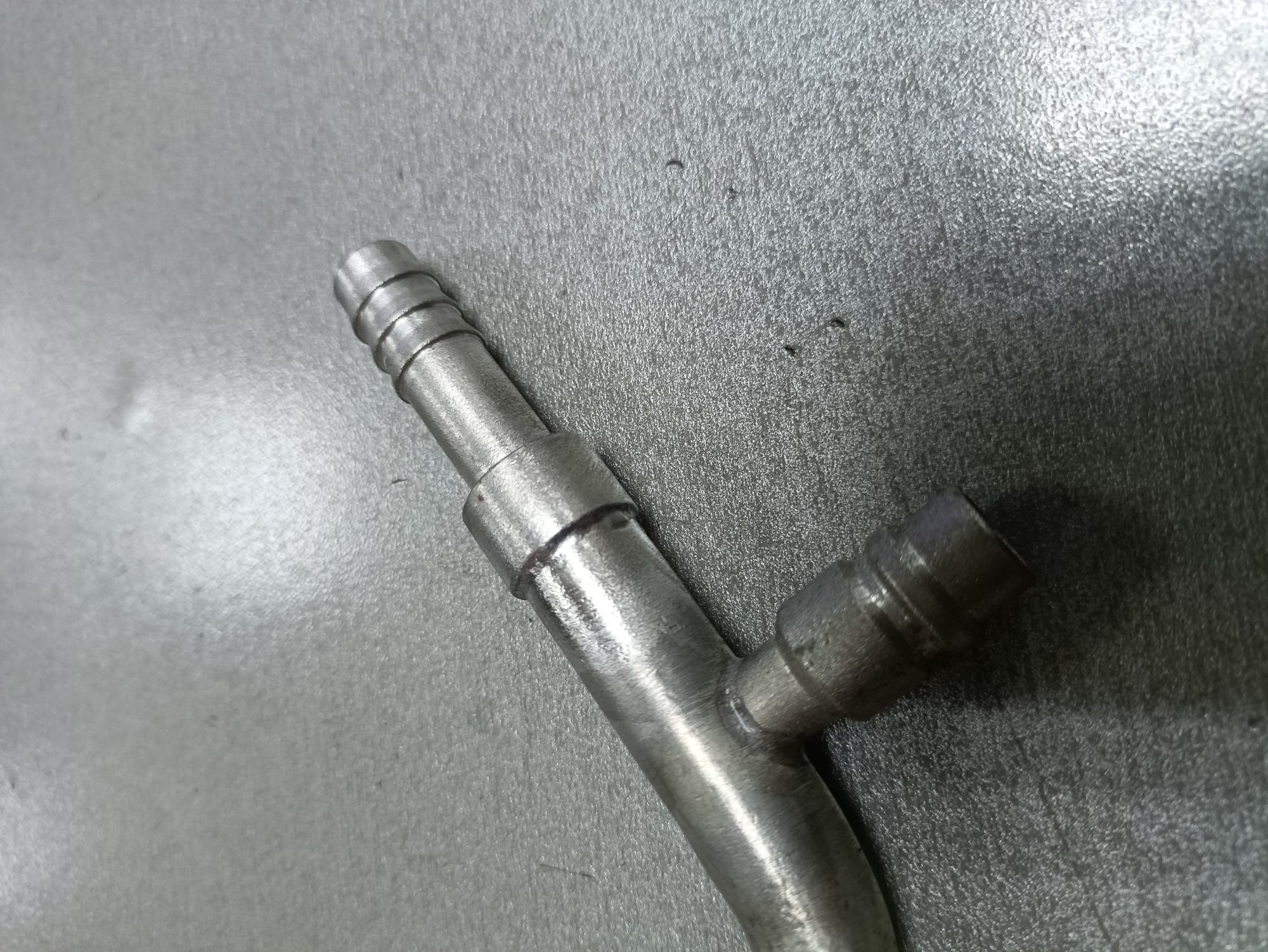 Пайка фитинга(алюминий)