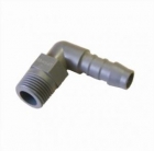 Угловой резьбовой патрубок Normaplast WES