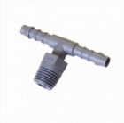 Т-образный резьбовой патрубок Normaplast TES