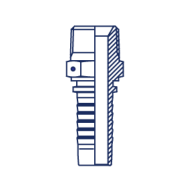 BSPT наружная резьба