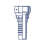 JIC внутренняя резьба