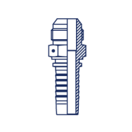 JIC наружная резьба