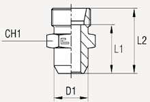Прямое соединение под приварку