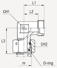 Угловое соединение 90°