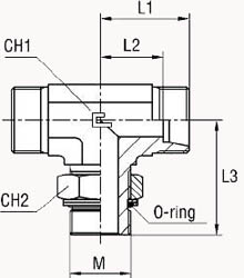 T-образный метрика, уплотнение тип G