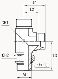 L-образный метрика, уплотнение тип G