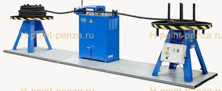 Полуавтоматическая линия для нарезки РВД