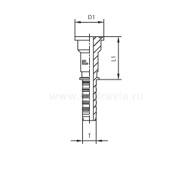 Фланец SAE код 61