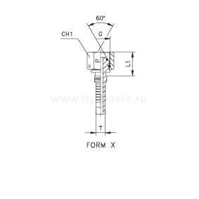 BSP Interlock внутренняя резьба фиксированная накидная гайка/накидная гайка - конус 60° c O-ring - ISO 8434-6 (BS 5200)