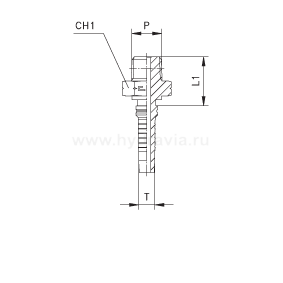 NPTF Interlock наружная резьба