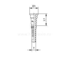Фланец Interlock SAE код 61