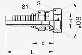 Фитинги стандарта JIS (Toyota, Komatsu) Фитинги стандарта JIS (Toyota, Komatsu)