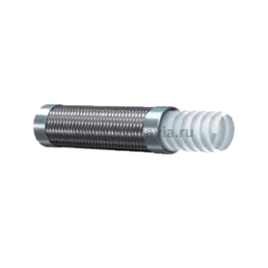 Рукав тефлоновый PTFE 1SS гофрированный