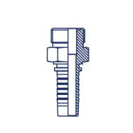 ORFS наружная резьба ORFS наружная резьба