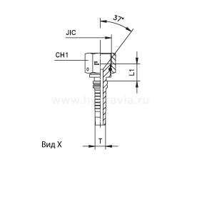 JIC Interlock внутренняя резьба фиксированная накидная гайка/накидная гайка - конус 74° - ISO 8434-2 (SAE J514) JIC Interlock внутренняя резьба фиксированная накидная гайка/накидная гайка - конус 74° - ISO 8434-2 (SAE J514)